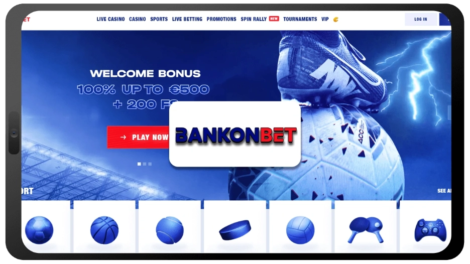 Bonus de bienvenue sur Bankonbet
